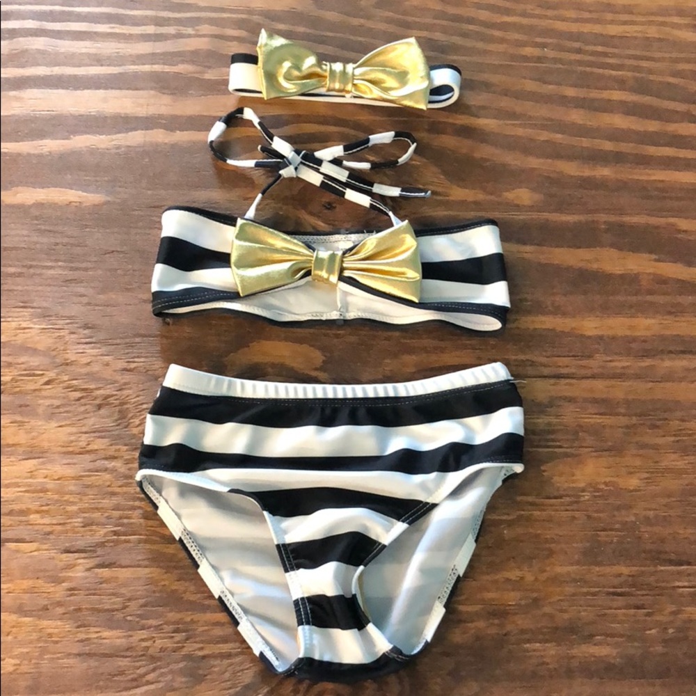 3 piece swim wear girls size 5T